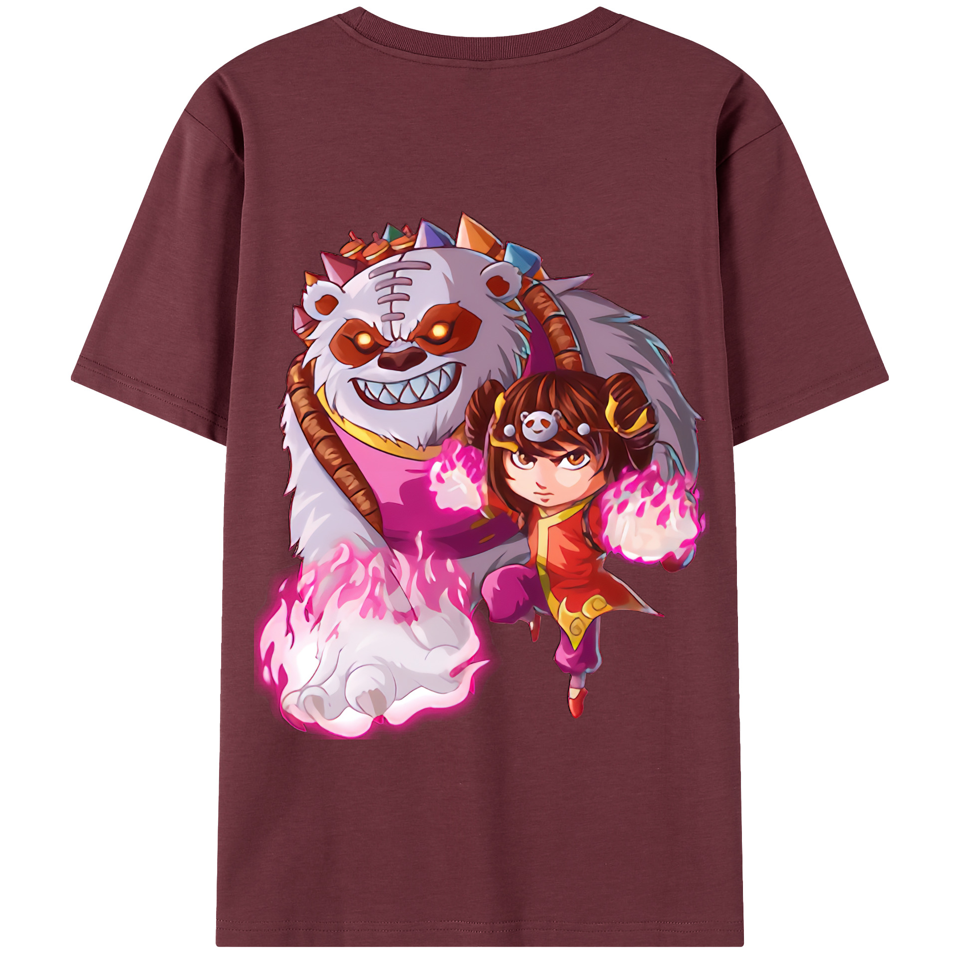 リーグ・オブ・レジェンド League of Legends LOL 綿100％半袖Tシャツ（背面プリント）